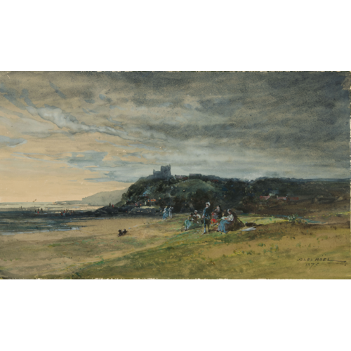 Beach Scene in Normandy